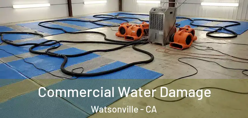  Commercial Water Damage Watsonville - CA